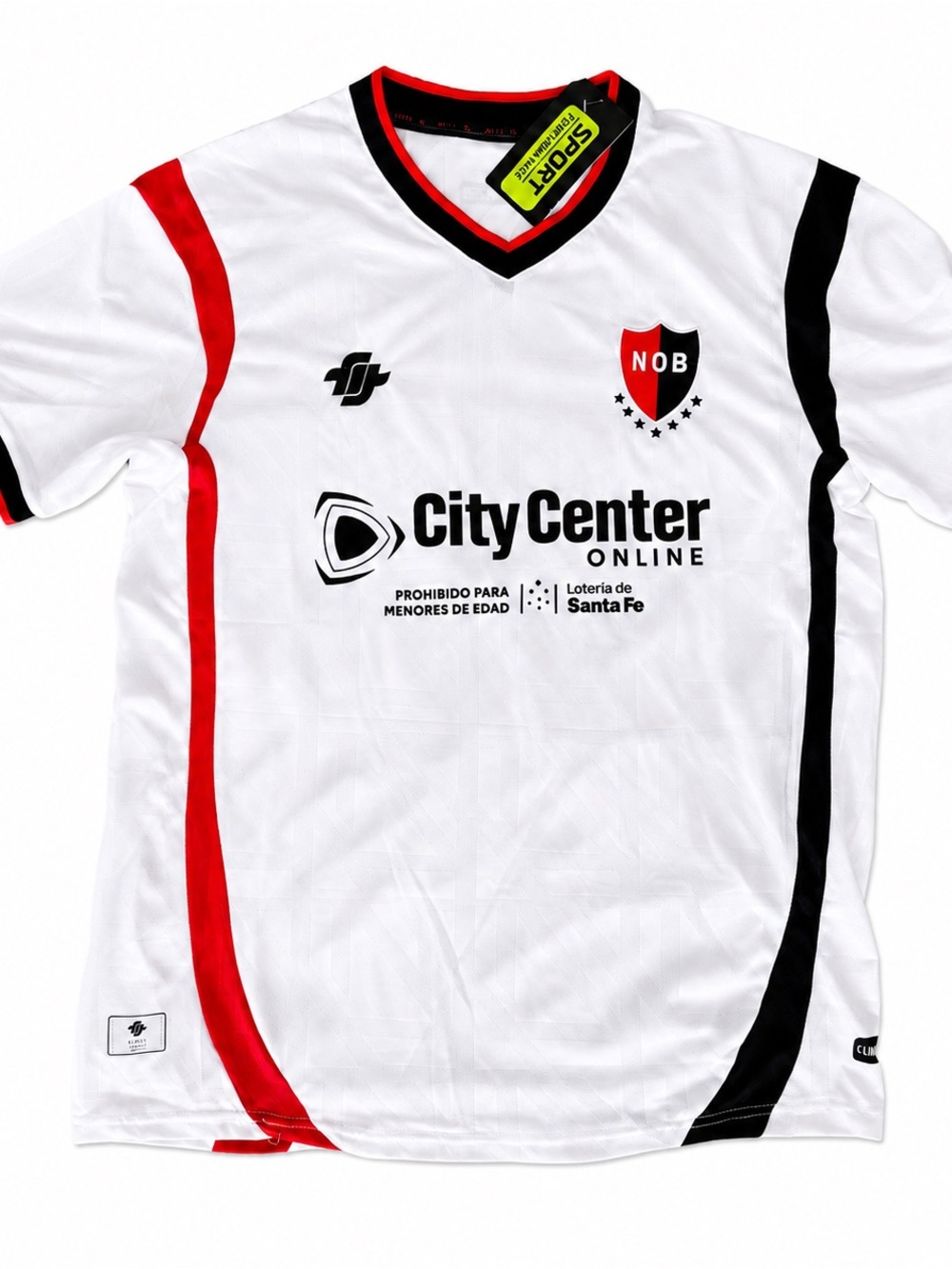 Newell's Old Boys White Red & Black Home Jersey